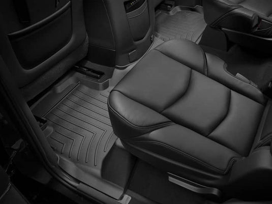 WeatherTech FloorLiner, Rear, Black - 2015-2020 Cadillac Escalade