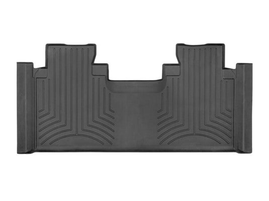 WeatherTech FloorLiner HP, Rear, Black, Extended Cab, With Front Bench Seat - 2015-2026 Ford F-150/F-250 Super Duty/F-350 Super Duty