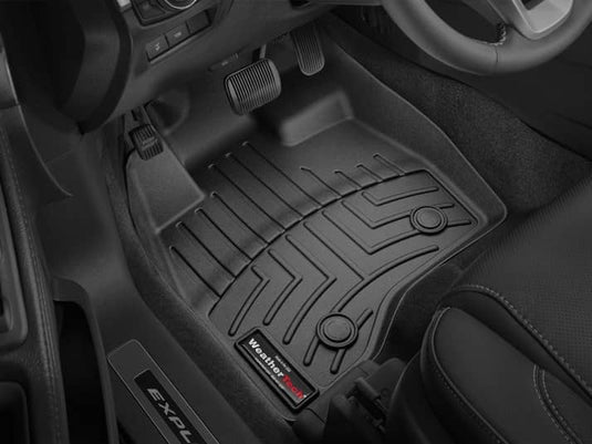 WeatherTech FloorLiner, Front, Black - 2015-2016 Ford Explorer