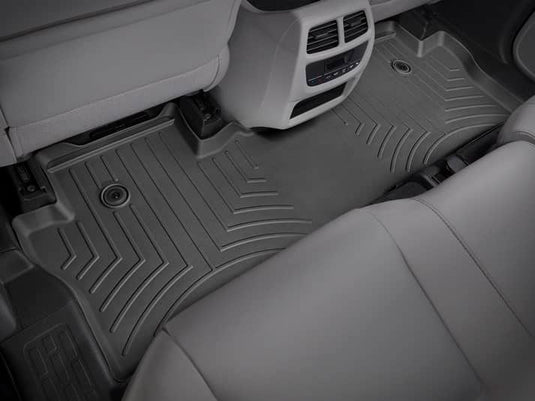 WeatherTech FloorLiner, Rear, Black, 8 Passenger (Pilot) - 2016-2025 Honda Passport/Pilot