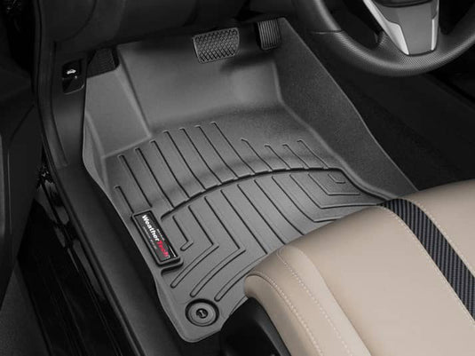 WeatherTech FloorLiner, Front, Black - 2016-2021 Honda Civic