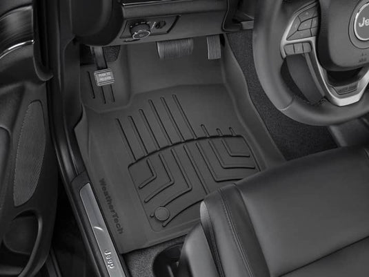 WeatherTech FloorLiner HP, Front, Black - 2016-2026 Dodge Durango, Jeep Grand Cherokee/Grand Cherokee WK