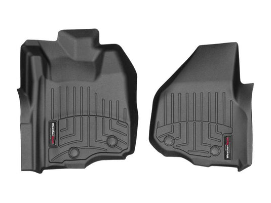 WeatherTech FloorLiner, Front, Black, Vinyl Floor (