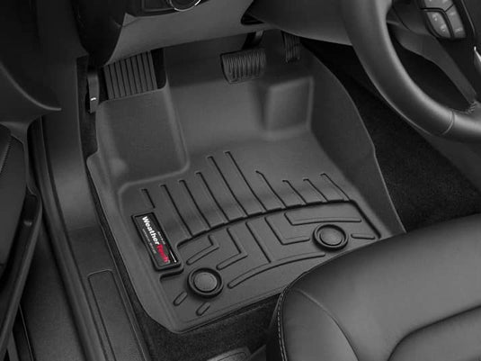 WeatherTech FloorLiner, Front, Black - 2017-2020 Ford Fusion, Lincoln MKZ