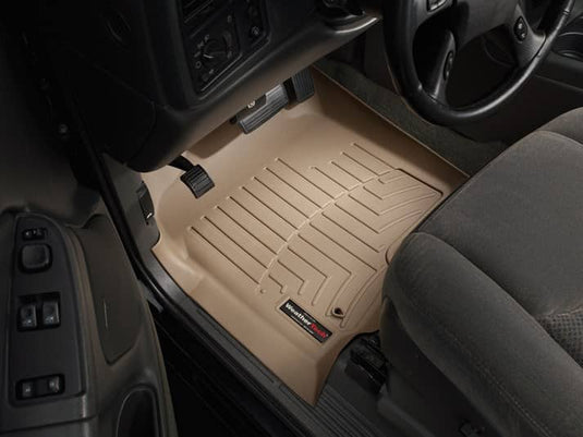WeatherTech FloorLiner, Front, Tan - 1999-2007 Cadillac Escalade/Escalade ESV/Escalade EXT & more