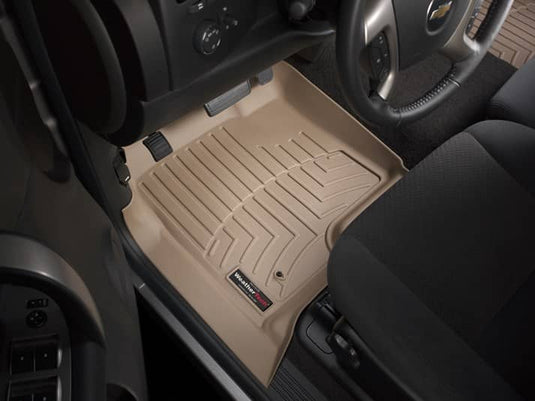 WeatherTech FloorLiner, Front, Tan - 2007-2014 Cadillac Escalade/Escalade ESV/Escalade EXT & more