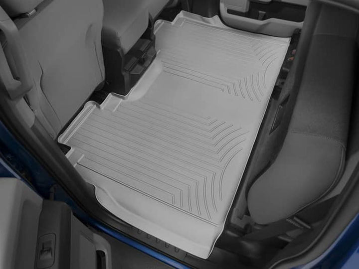 Ford F150 WeatherTech Grey Rear Floor Mat for 2015 to 2024 WET