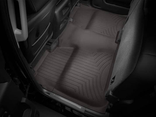 WeatherTech FloorLiner, Rear, Cocoa, Crew Cab - 2014-2019 Chevrolet Silverado 1500/Silverado 2500 HD/Silverado 3500 HD & more