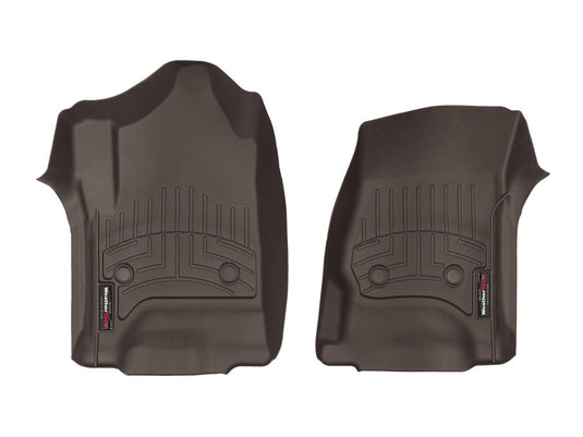 WeatherTech FloorLiner, Front, Cocoa, Without Floor Mounted 4x4 Shifter - 2014-2020 Cadillac Escalade/Escalade ESV & more