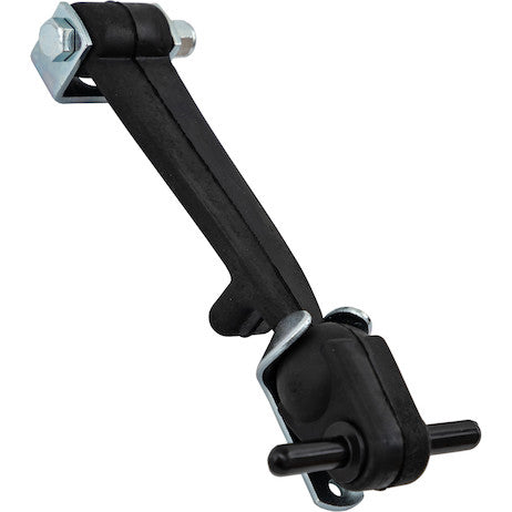 Load image into Gallery viewer, 7-7/8 Inch Heavy-Duty Rubber Hood Catch - Includes Brackets and Pin-With Bumper
