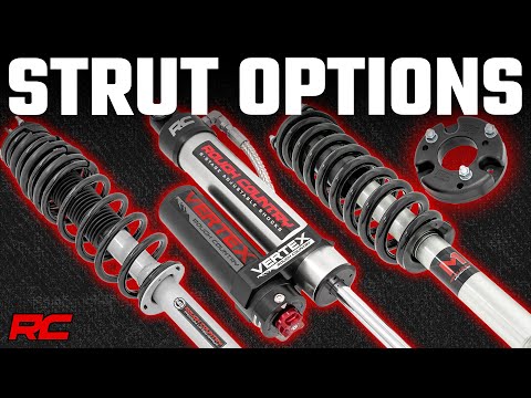 Rough Country Loaded Strut Pair, 2 Inch Level - 2014-2020 Chevrolet Suburban 1500/Tahoe & GMC Yukon