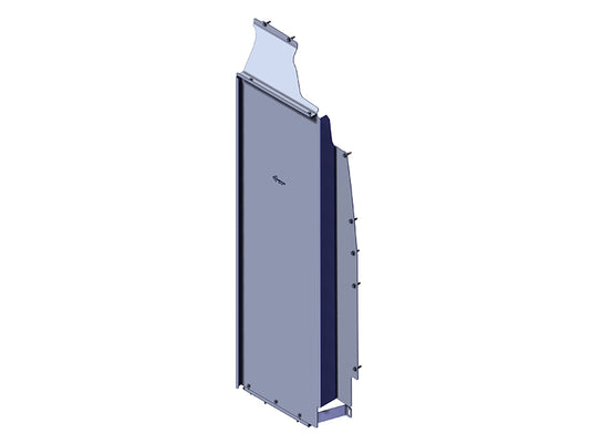 Passenger Side Only Safety Partition, Gen 2 for 2007-2024 Mercedes-Benz Sprinter High & Super High Roof