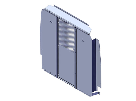 Perforated Safety Partition, Gen 2, for 2007-2024 Mercedes-Benz Sprinter 2500 Standard Roof