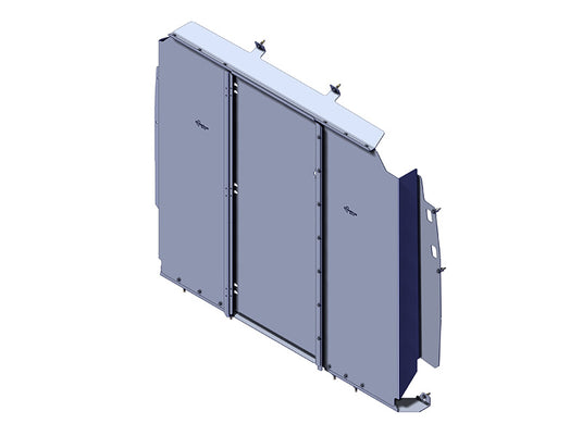 Solid Safety Partition, Gen 2 for 2014+ Ford Transit 150 Low Roof