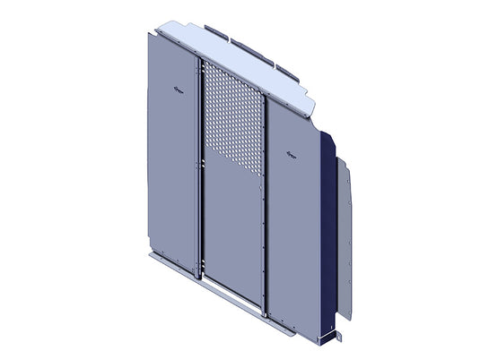 Perforated Safety Partition, Gen 2 for 2014+ Ford Transit 150/250/350 Medium Roof