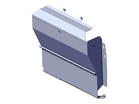 Solid Contoured Safety Partition for 2014+ Ford Transit Low Roof
