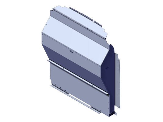 Solid Contoured Safety Partition for 2014+ Ford Transit Medium Roof