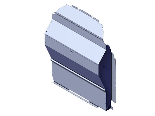 Solid Contoured Safety Partition for 2014+ Ford Transit 250/350/350 HD High Roof