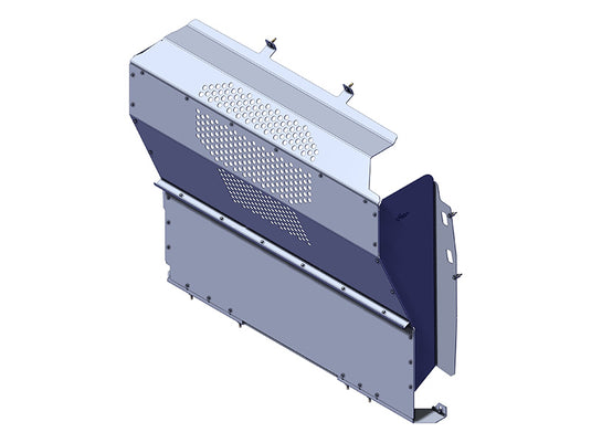 Perforated Contoured Safety Partition for 2014+ Ford Transit Low Roof