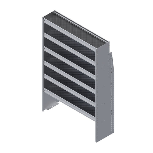 Universal 6 Shelf Unit Without Bins, 48"L x 15-5/8"D x 72"H
