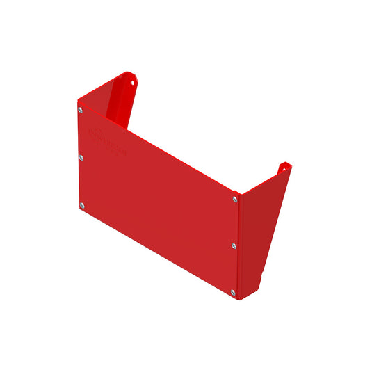 Single Place Literature Storage Kit, Red, 13-1/4"L x 4"D x 7-1/2"H