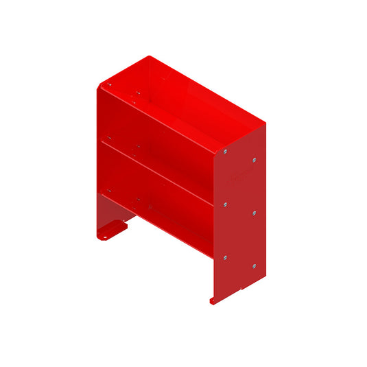 3-Place Literature Storage Kit, Red, 13-1/4"L x 6-3/4"D x 15"H