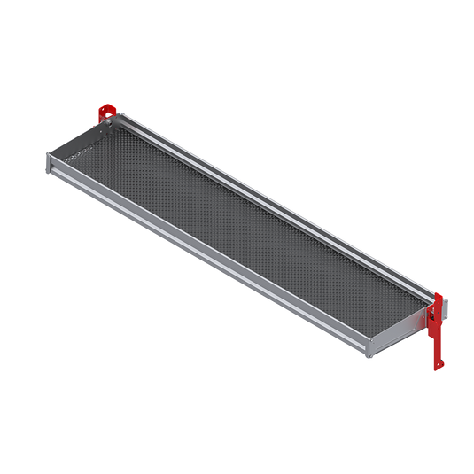 V2 Fold-Up Shelving Kit, 72"L x 16"D x 3-1/2"H