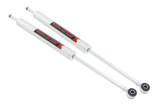 Rough Country M1 Monotube Front Shocks, 5.5-7" - 2001-2010 Chevrolet Silverado 2500 HD & GMC Sierra 2500 HD