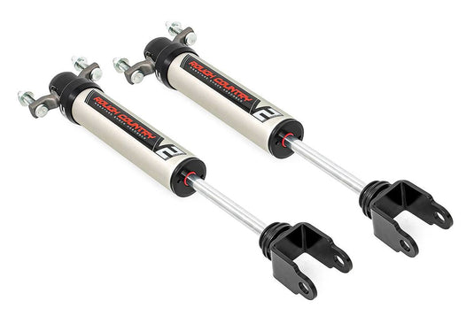 Rough Country V2 Front Shocks, 0-2" - 2011-2026 Chevrolet Silverado 2500 HD/3500 HD & GMC Sierra 2500 HD/3500 HD