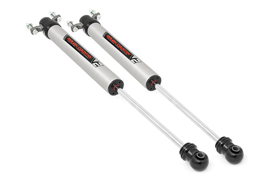 Rough Country V2 Front Shocks, 5-8" - 2011-2026 Chevrolet Silverado 2500 HD/3500 HD & GMC Sierra 2500 HD/3500 HD