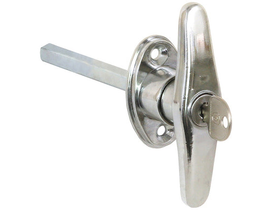 T-Type Locking Door Handle - 3-7/8 Inch Handle Length with CL001 Key - B2392L - Buyers Products