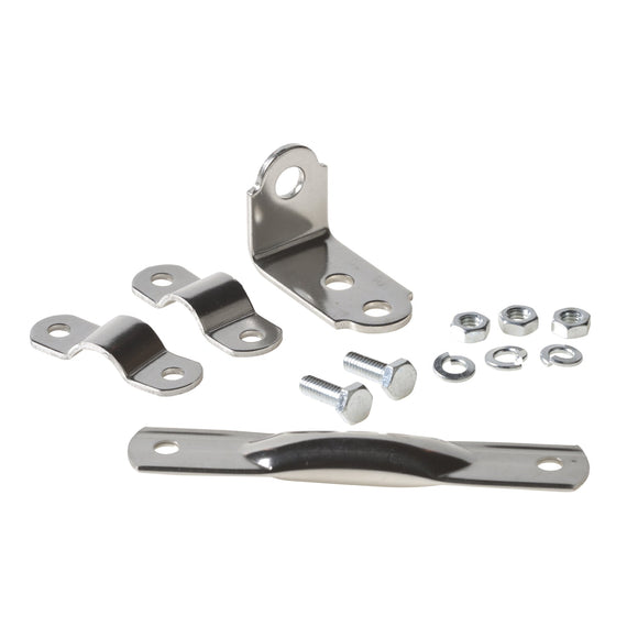 Mirror Mount Kit, Stainless Steel, Universal  