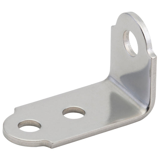 Bracket, Stainless Steel, "L", Through Hole Style - 11303 - Grote