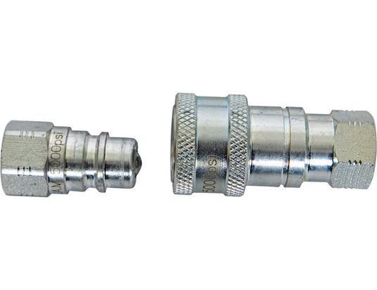 SAM 1/4 Inch Hydraulic Coupler Similar to Fisher¬Æ OEM: A1587 (Bulk, 100 per Box) - 1304326 - Buyers Products