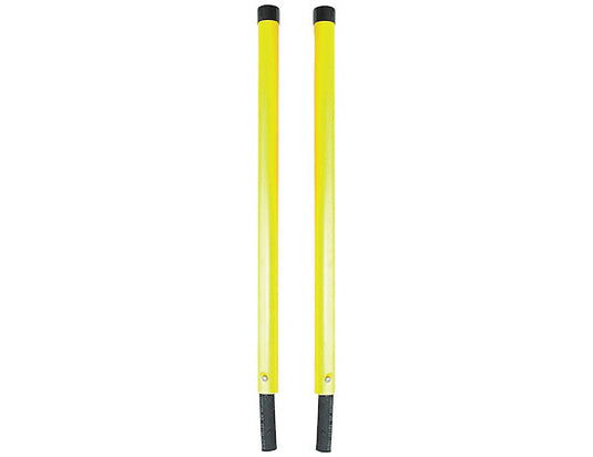 1-5/16 x 24 Inch Fluorescent Yellow Oversized Bumper Marker Sight Rods - 1308150 - Buyers Products