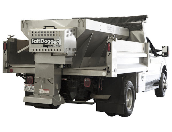 SaltDogg¬¨√Ü 2.75 Cubic Yard Gas Engine Stainless Steel Mid-Size Hopper Spreader - 1400460SS - Buyers Products