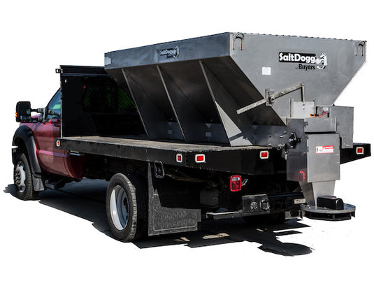 SaltDogg¬¨√Ü 8 Ft. X 38 In. Electric Chain 304 Stainless Steel Spreader - 14708F380211 - Buyers Products