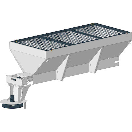 SaltDogg® 2 Cubic Yard Hydraulic Stainless Hopper Spreader with Auger