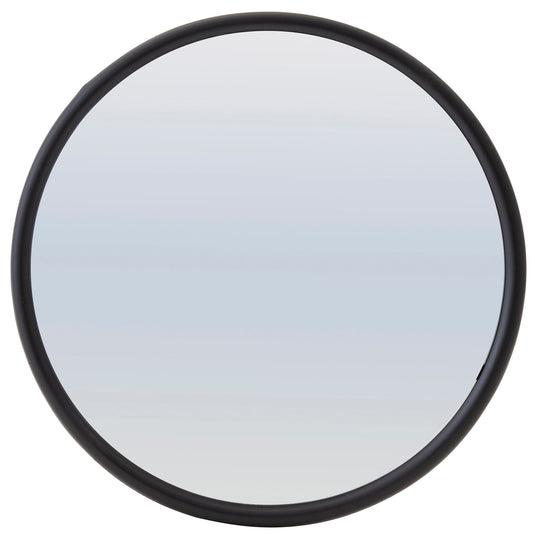  Mirror, 8.5", Black,  Convex Head 