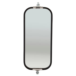  Mirror, 7" X 16", Stainless Steel, Oem-Style Flat Ribbed Back Wc 