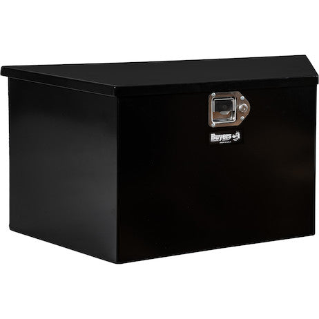 27 Inch Wide Gloss Black Steel Trailer Tongue Truck Box - 1701281 - Buyers Products