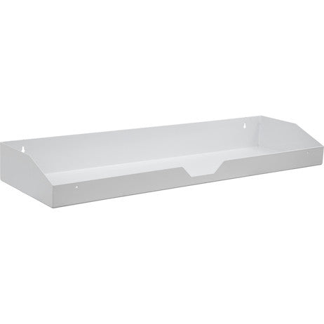 Interior Storage Tray 18X16X90 Inch White Steel Topsider Truck Box - 1702895TRAY - Buyers Products