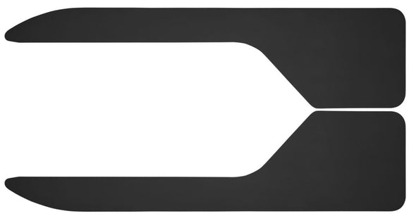 HUS-17048 Husky Mud Flaps Guards Long John Universal Black 12