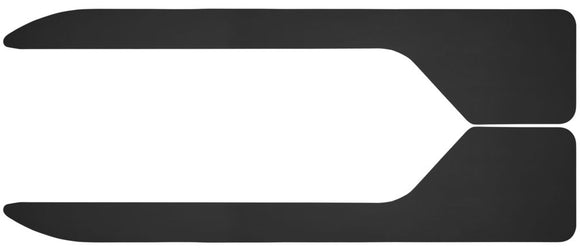 HUS-17050 Husky Husky Mud Flaps Guards Long John Universal Black 12