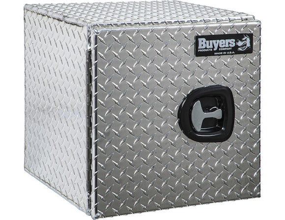 Diamond Tread Aluminum Underbody Truck Tool Box with Barn Door Series