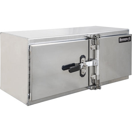 Load image into Gallery viewer, Smooth Aluminum Barn Door Underbody Truck Tool Box Series with Cam Lock Rod
