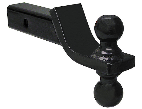 Towing Ball Mount With Dual Black Balls - 1-7/8 Inch And 2 Inch Balls - 1803210 - Buyers Products