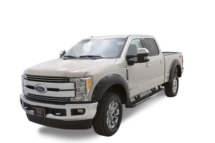 BUS-20942-02 BushWacker Fender Flares (4) Pocket Style Ford Super Duty 17-21 - BUS-20942-02 - Absolute Autoguard