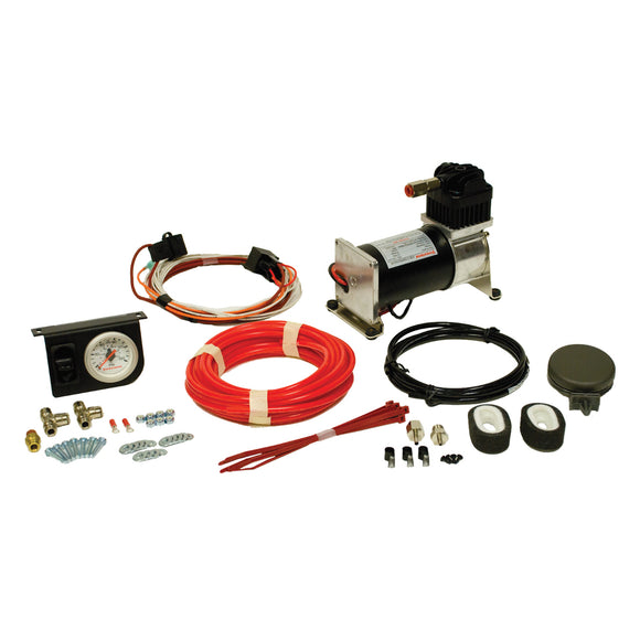 FIR-2097 Ride Rite Springs FIRESTONE AIR HELPER SPRINGS COMMAND KIT WITH HD COMPRESSOR