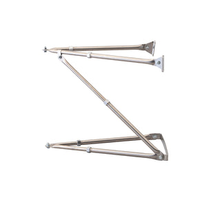  Mirror Bracket, Stainless Steel, West Coast Assembly 